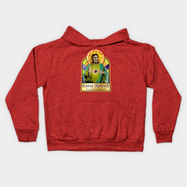 Saint Spicoli Kids Hoodie by Alema Art